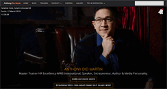 Desktop Screenshot of anthonydiomartin.com